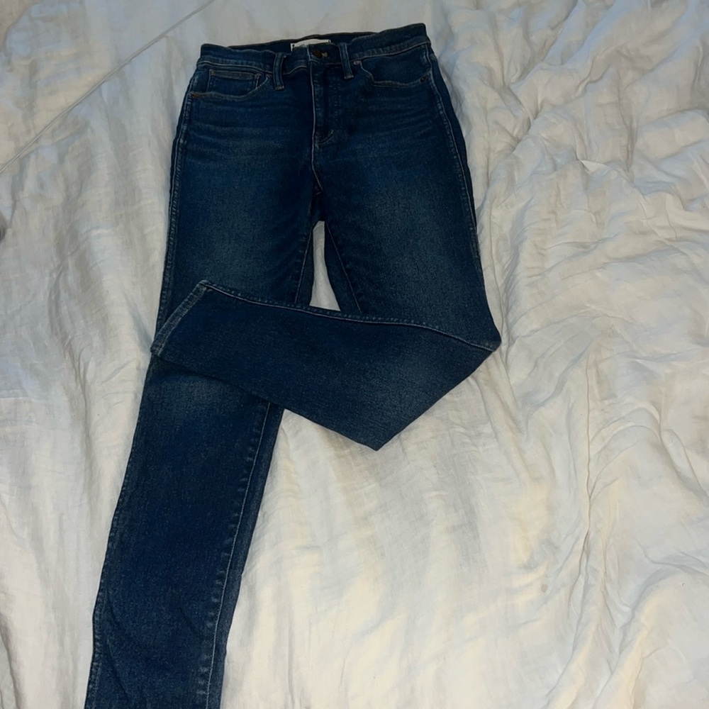 Madewell high rise skinny jeans